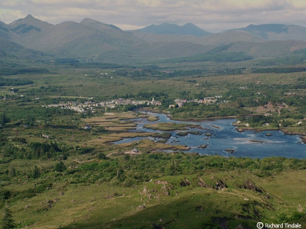 Sneem aerial view