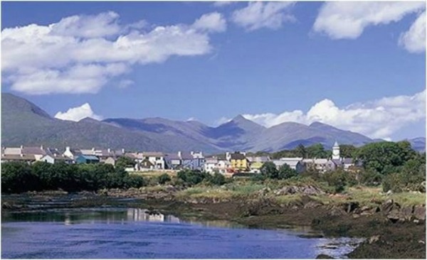 Sneem from pier